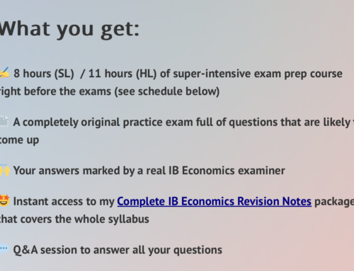 Get Ready for Your November 2023 IB Economics Exams with EconDaddy